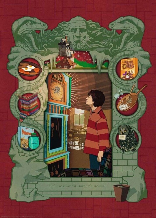 Пазл Ravensburger Harry Potter in the Weasley family