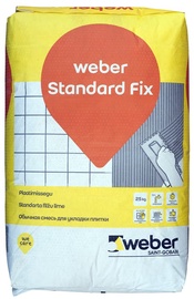 Клей для плитки Weber Saint-Gobain Standart Fix, 25 кг