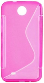 Forcell Back Case S-Line for HTC Desire 300 Pink