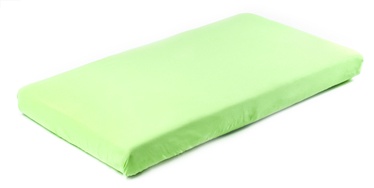 BabyOno Frotte Bed Sheet With Band 120x60 Green