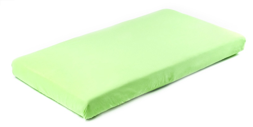 Простыня Sensillo, зеленый, 120 см x 60 см, на резинке