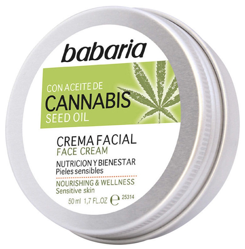 lifetime Failure haircut Sejas krēms Babaria Cannabis Face Cream, 50 ml - Ksenukai.lv