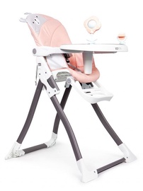 Стульчик для кормления EcoToys Feeding Chair Pink, белый/розовый/серый