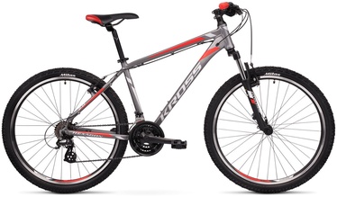 Kross Hexagon 2.0 XS 26" Graphite Silver Red Matte 20