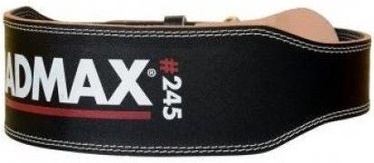 Mad Max MFB-245M Full Leather Belt Black M