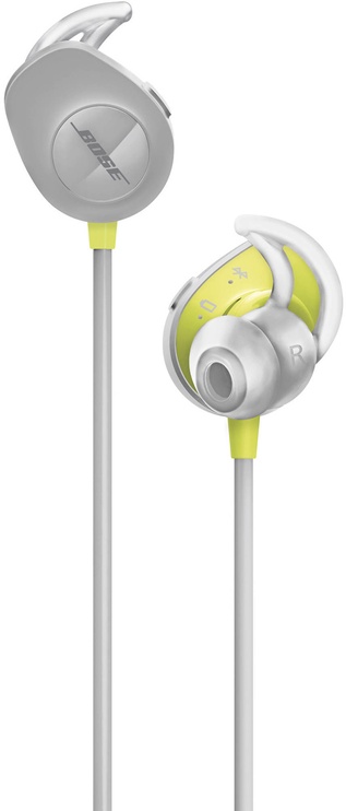 Беспроводные наушники Bose SoundSport in-ear, белый/желтый