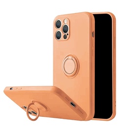 Чехол Mocco Pastel Ring For Xiaomi Redmi Note 9, oранжевый
