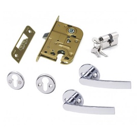 Süvistatav ukselukk Valnes Lock Set Val2018 Chrome