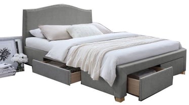 Lova Signal Meble Celine Grey, 160 x 200 cm