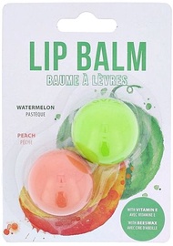 2K Duo Lip Balm 2.8g Watermelon + 2.8g Peach