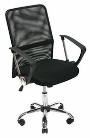 Biroja krēsls AnjiSouth Furniture, 5 x 62 x 96 - 107 cm, melna