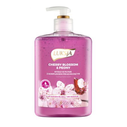 Жидкое мыло Luksja Essence Cherry Blossom & Peony, 0.5 л