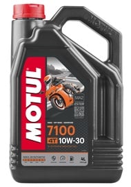 Машинное масло Motul 10W - 30, синтетический, для мототехники, 4 л