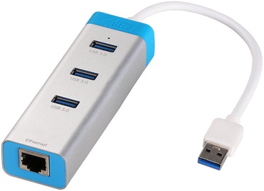 I-Tec USB 3.0 3 Port Hub with Gigabit Ethernet Adapter