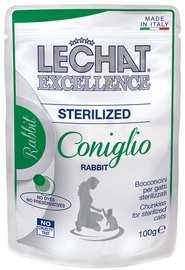 Monge LeChat Excellence Chunkies With Rabbit 100g
