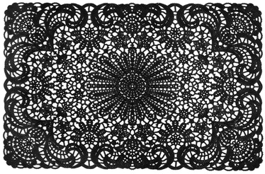 Home4you Lace 30x45cm Black