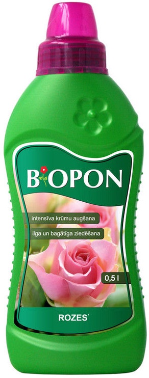 Trąšos rožėms Biopon, 0.5 l