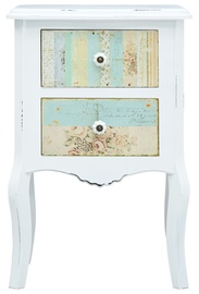 Öökapp VLX Antique 285758, valge/mitmevärviline, 43x32x65 cm