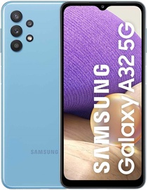 Mobilusis telefonas Samsung Galaxy A32 5G SM-A326, mėlynas, 4GB/64GB