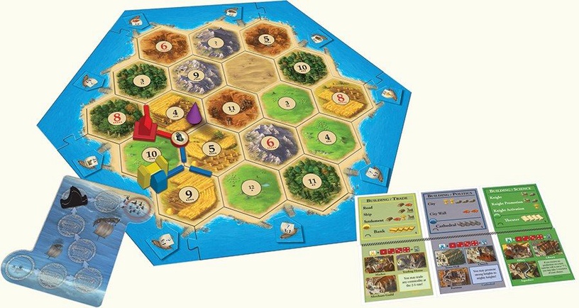 Lauamäng Catan Brain Games Catan: Cities & Knights, LT LV EE