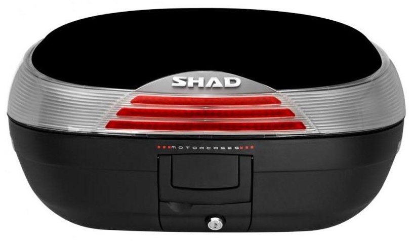 Багажник для мотоцикла Shad, черный/красный