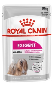 Влажный корм для собак Royal Canin Exigent Pâté, 0.085 кг