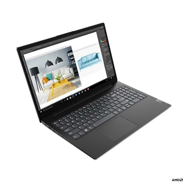 Sülearvuti Lenovo Essential V15-ALC R5 82KD0034MH, Ryzen 5 5500U, 8 GB, 256 GB, 15.6 "