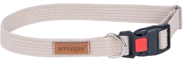 Kaklasiksna Amiplay Cotton, smilškrāsas, 450 - 700 mm x 30 mm