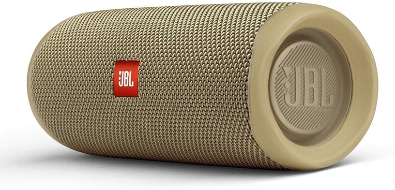 Bezvadu skaļrunis JBL Flip 5, smilškrāsas, 20 W