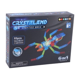 Konstruktor Crystaland, helendav ämblik, 6 in 1