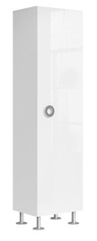 Black Red White Ringo REG1D Bookshelf 50x190cm Alpine White