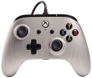 PowerA Enhanced Wired Controller Brushed Aluminum