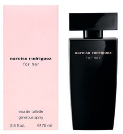 Tualettvesi Narciso Rodriguez For Her 75ml EDT Generous Spray