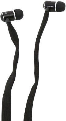 Laidinės ausinės Omega Freestyle FH2112 Shoelace, juoda