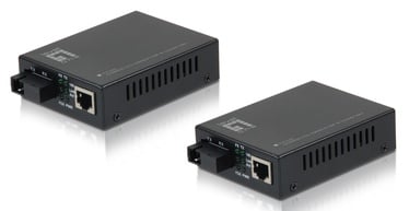 LevelOne RJ45 To SC BIDI Fast Ethernet Media Converter Set FVT-2202