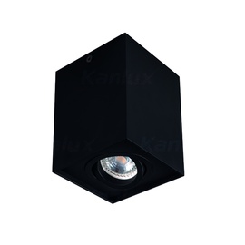 Iebūvēta lampa padziļinājums Kanlux Gord, 25W, GU10, melna