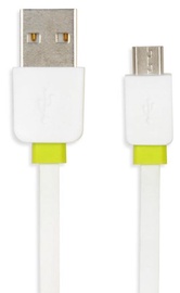 iBOX Cable USB to USB-micro White 1m