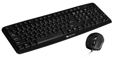Canyon Wired Keyboard + Mouse Black