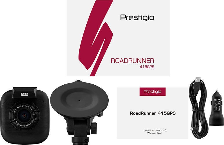 Видеорегистратор Prestigio RoadRunner 415GPS