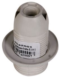 Reml Bulb Socket With A Ring E14-01 White