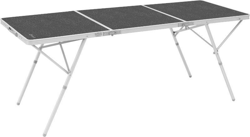 Turistinis stalas Outwell Melfort, juodas/pilkas, 180 cm x 70 cm x 70 cm