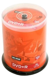 Acme DVD+R 16X 4.7GB 100P Cake Box