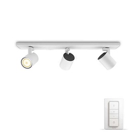 Išmanusis šviestuvas Philips Runner Hue, baltas, 3x5.5W 230V
