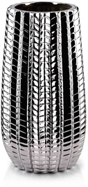 Mondex Cactus Silver Vase 28cm