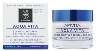 Apivita Aqua Vita Advanced Moisture Revitalizing Cream For Dry Normal Skin 50ml