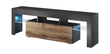 Cama Meble Toro 138 TV Stand Antracite/Wotan Oak