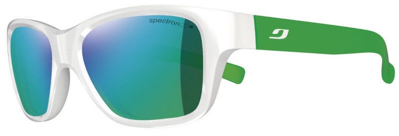 Akiniai nuo saulės vaikams Julbo Turn Spectron 3 CF, 45 mm, balta/žalia
