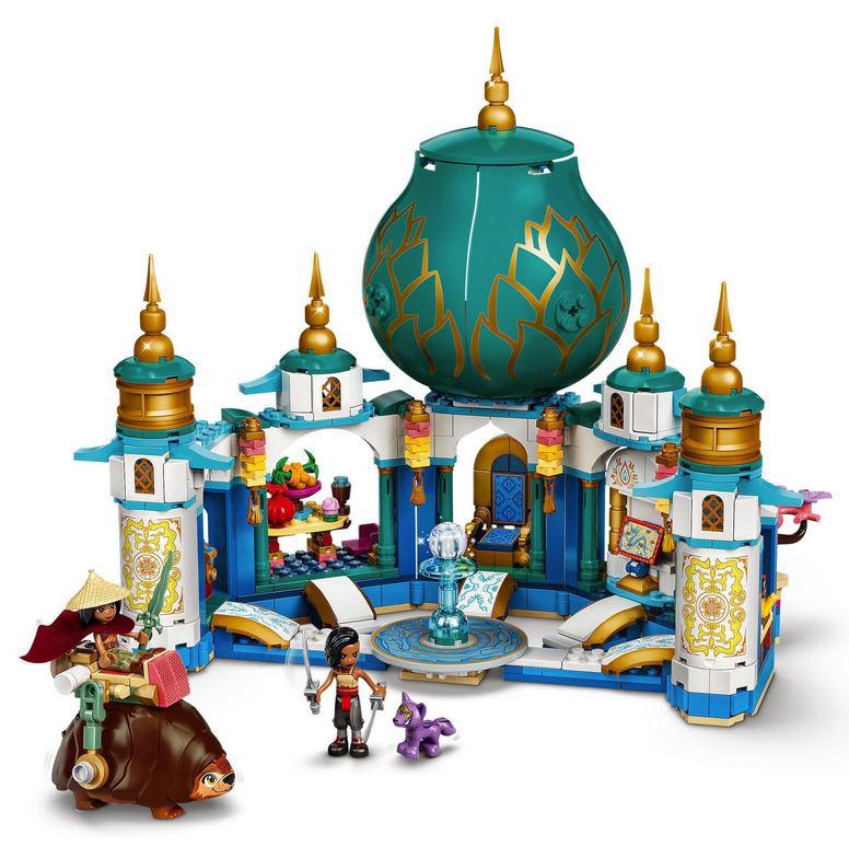 Konstruktor LEGO I Disney Princess™ Raya ja südamepalee 43181, 610 tk