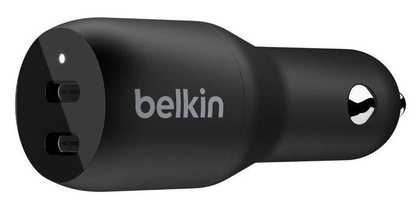 Lādētājs Belkin, 2 x USB-C, melna