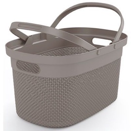 KIS Filo Shopping Basket 45.5x30x24cm Taupe